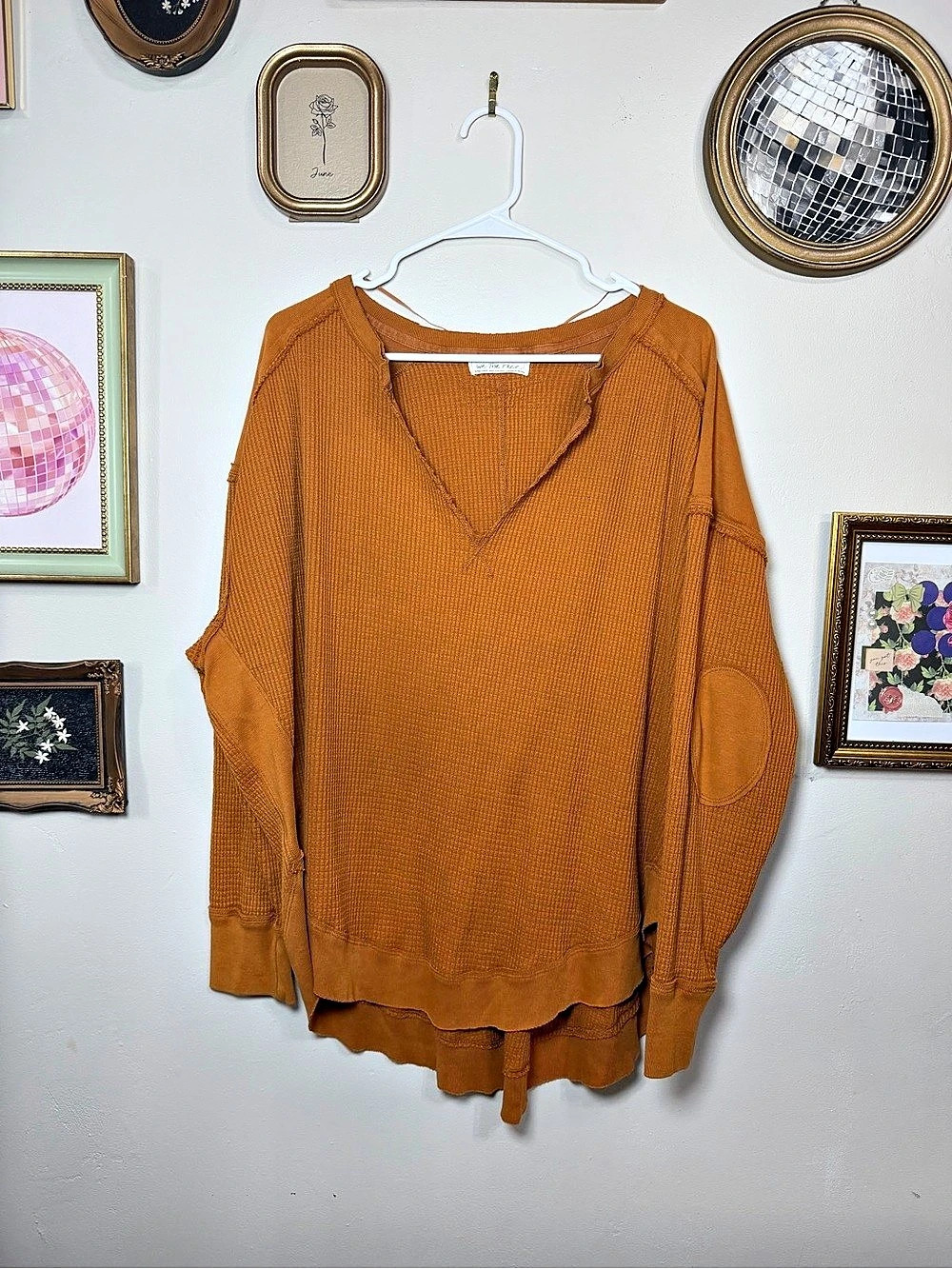 Free People Found My Friend Pullover Ribbed Sweater XL